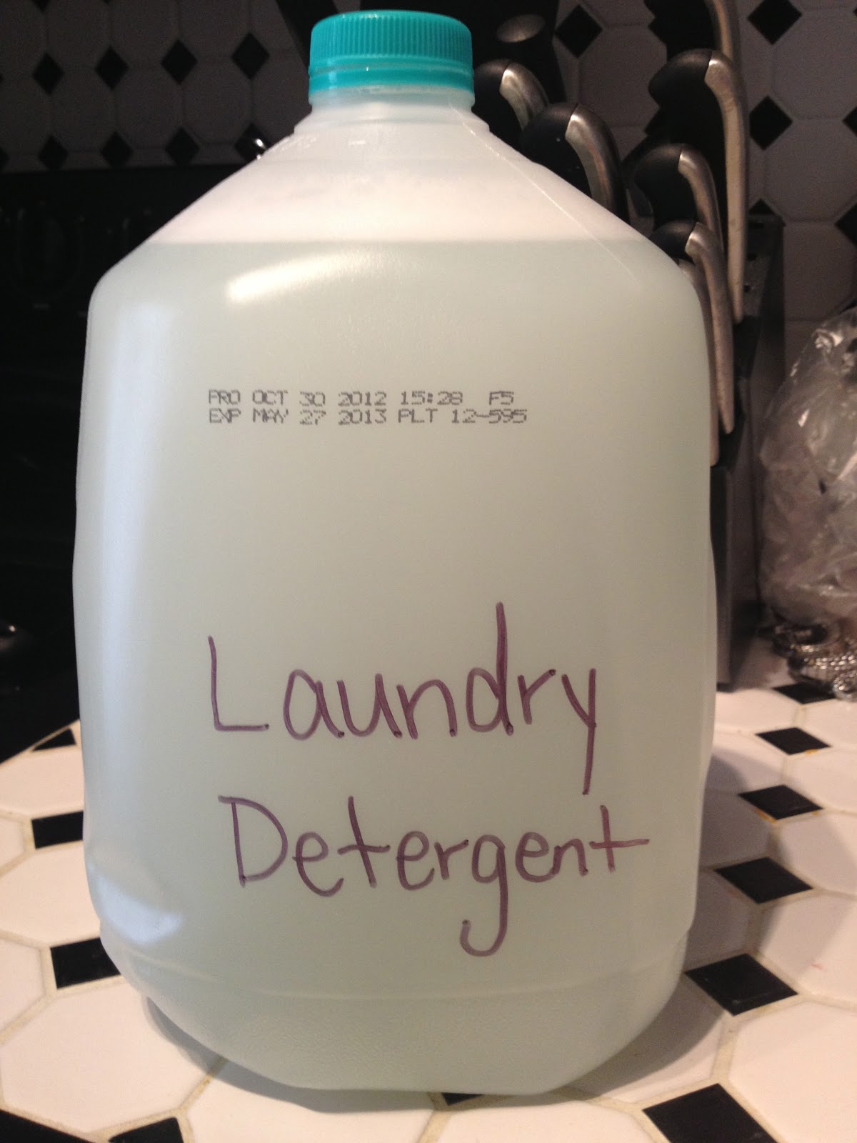 Come What May Homemade Laundry Detergent