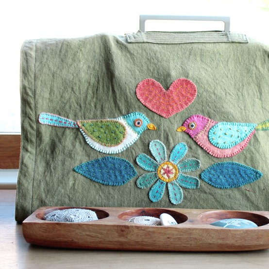 Making A Cozy Sewing Machine Cover With Song Birds The Artful Life New Sewing Machine Cozy Making A Cozy Sewing Machine Cover With Song Birds The Artful Life New Sewing Machine Cozy