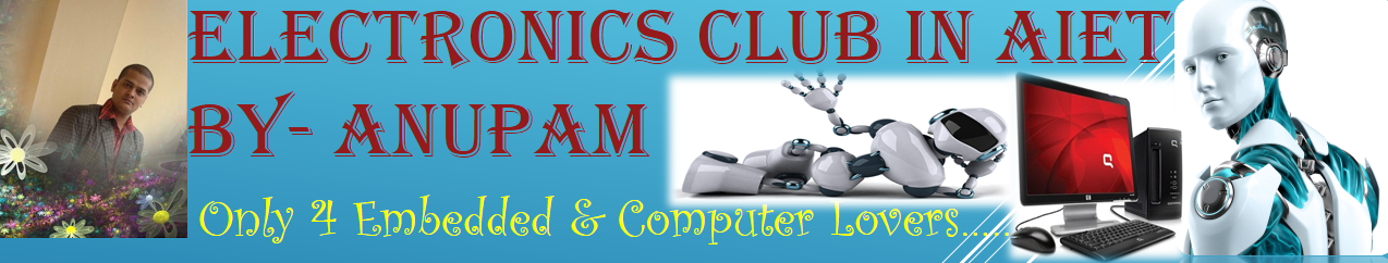 Electronics club in AIET by Anupam