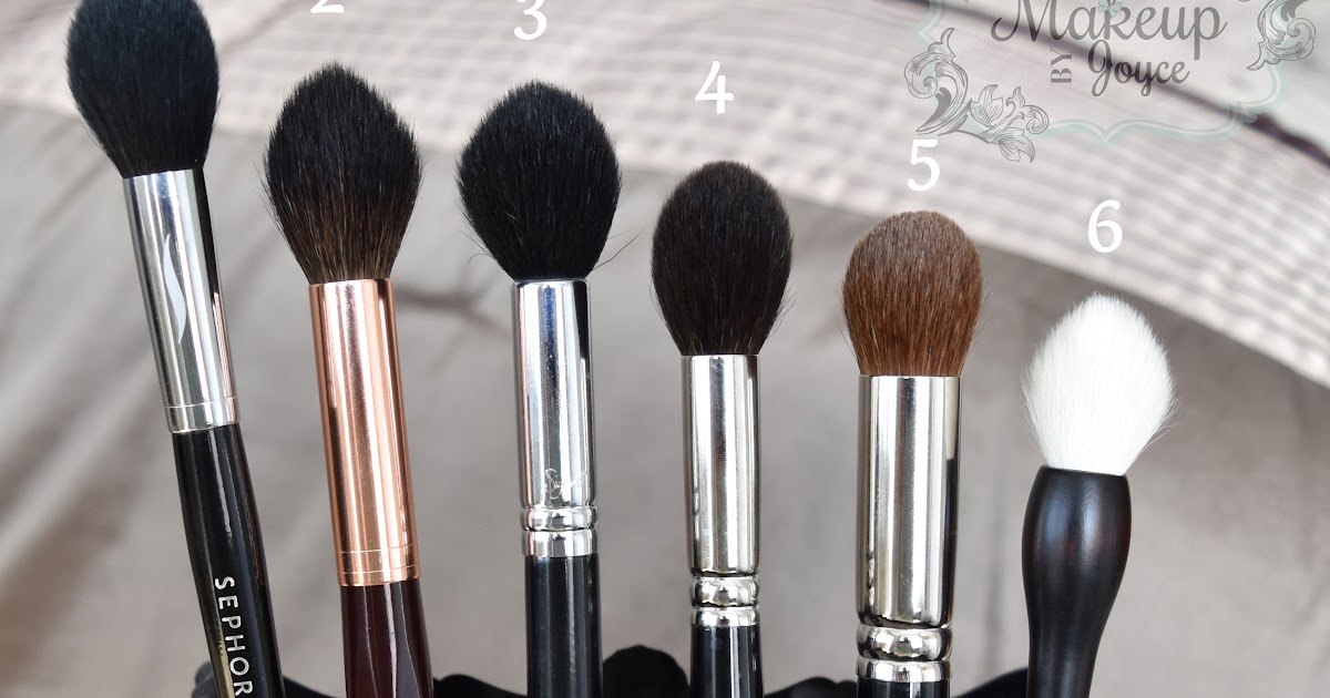 MakeupByJoyce ** ! Overview Pointed Tapered Brushes for Contouring
