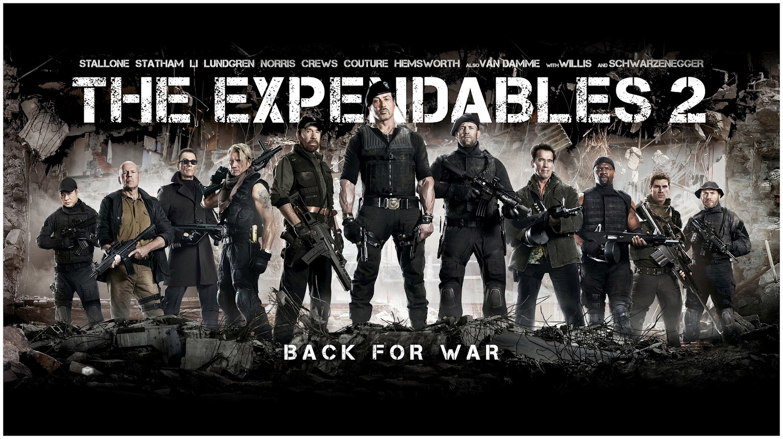 Whoa, This Is Heavy!: Review: The Expendables 2 [2012]