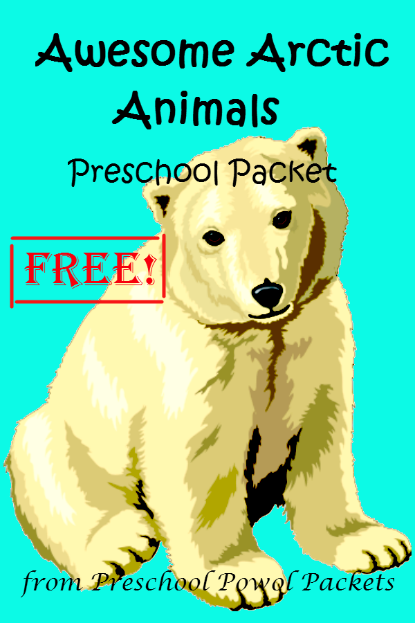 FREE!!} Awesome Arctic Animals Preschool Packet