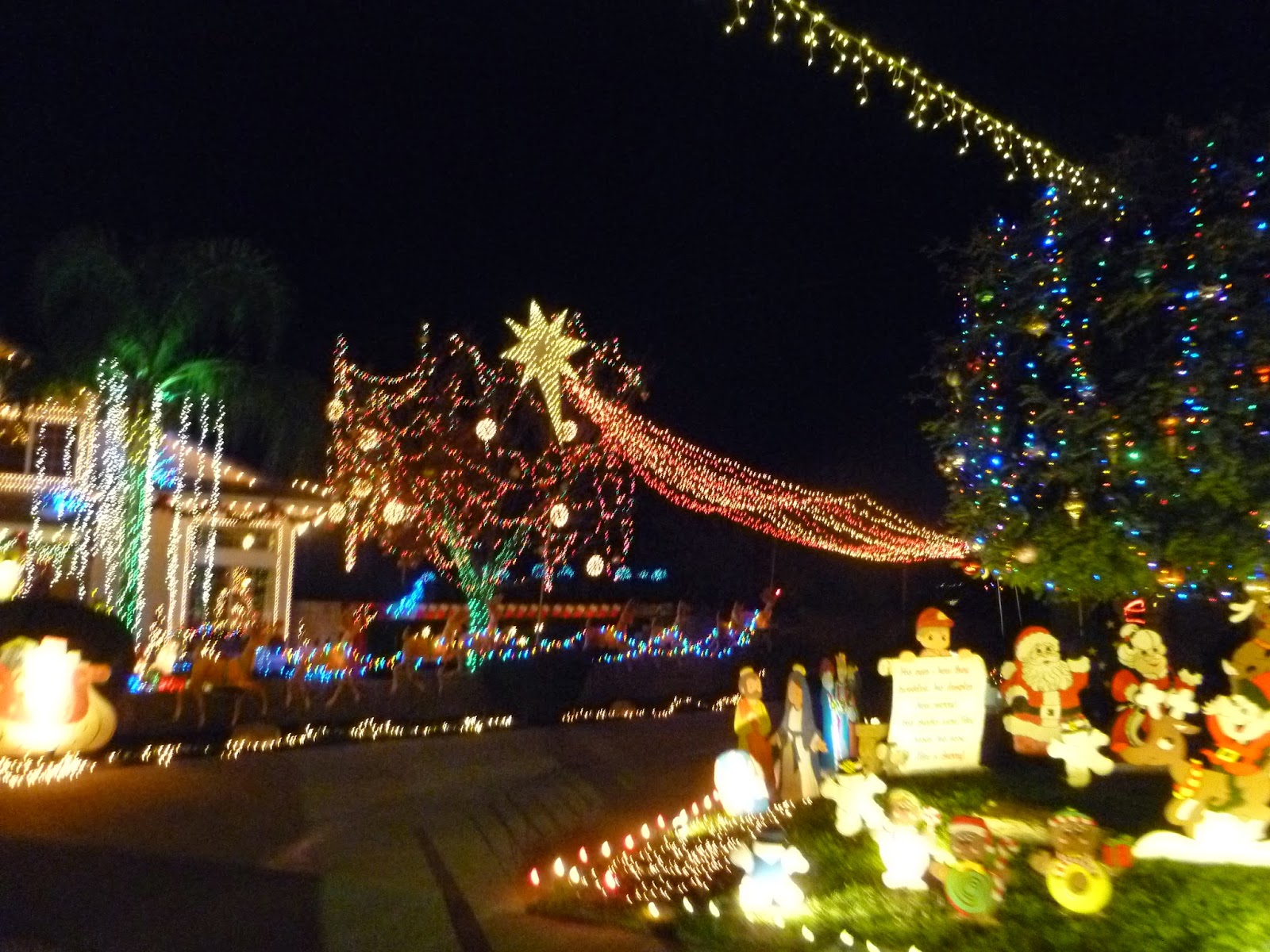 My very own Pensieve. Candy Cane lane of Santa Clarita