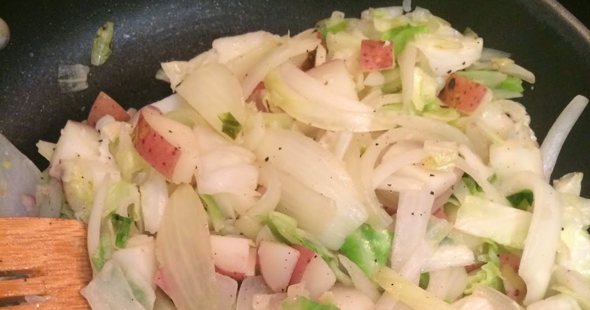 Tash's Noshes Healthy, Nomtastic Recipes! Sauteed Cabbage and Potatoes