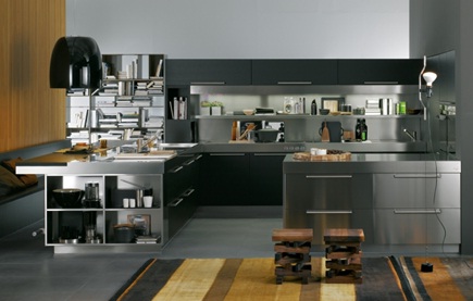 Decoración de interiores: Cocinas de Acero Inoxidable