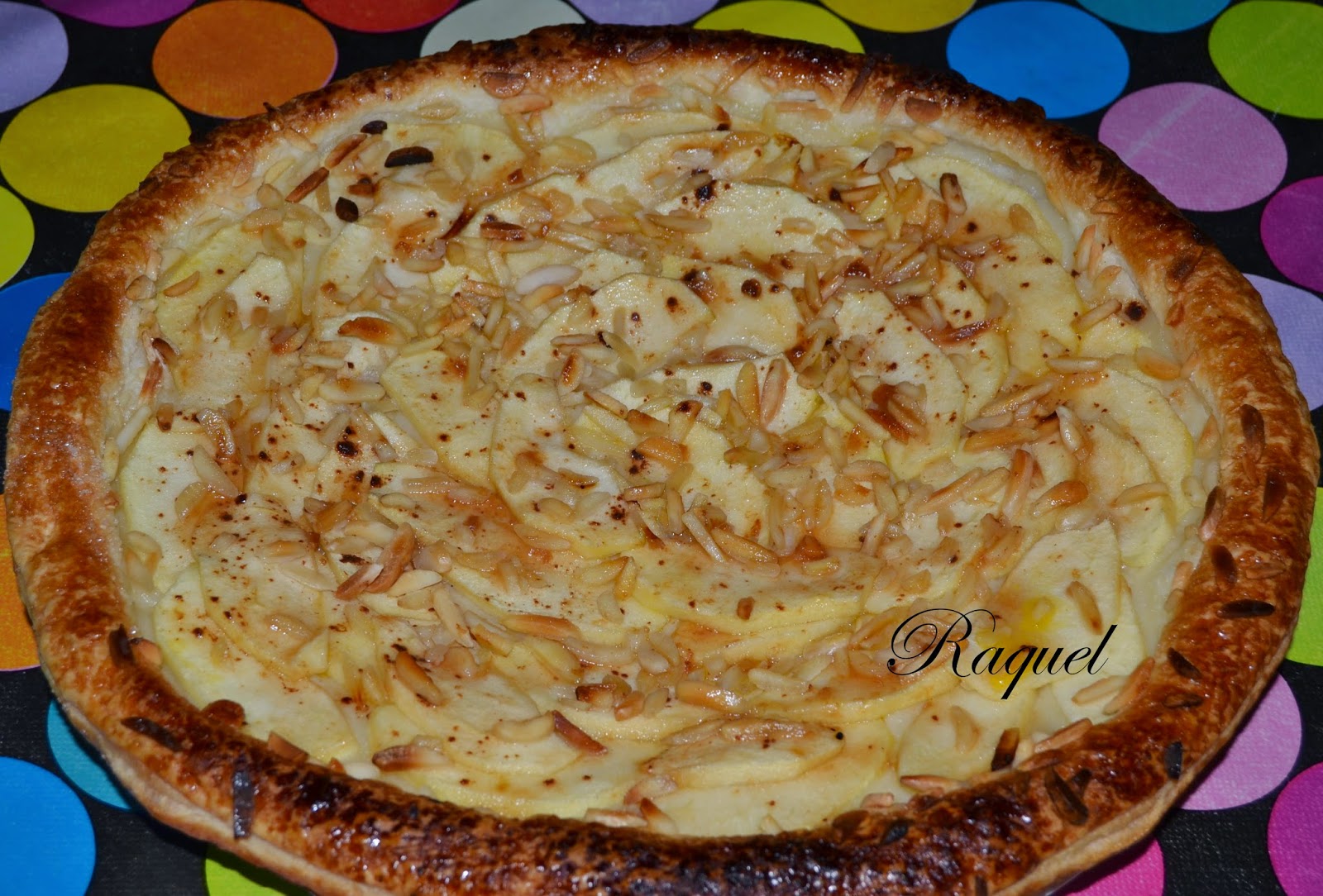 Tarta De Manzana Con Almendras