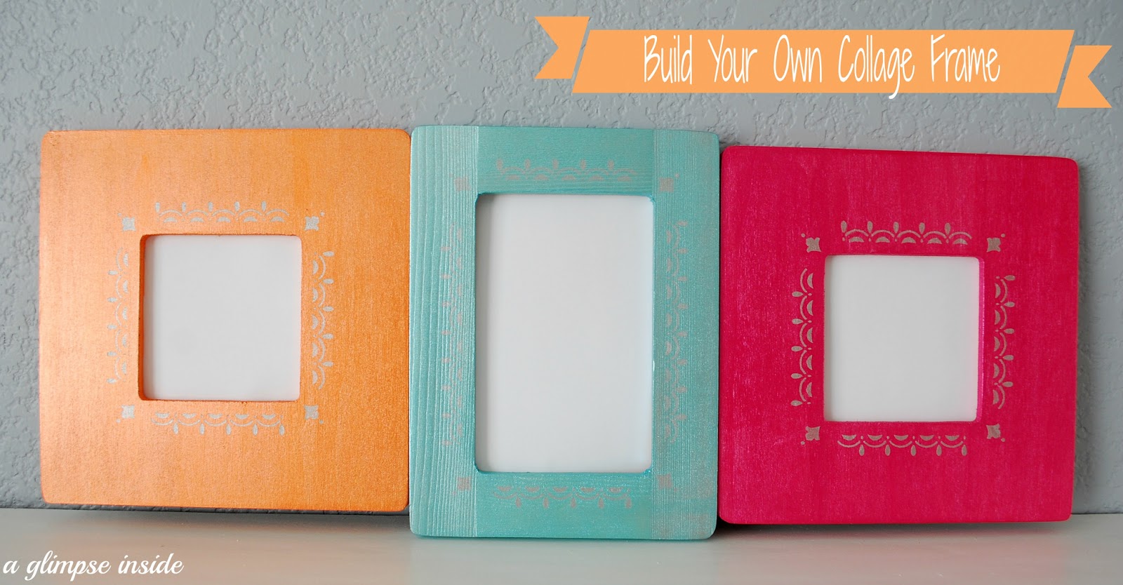 Build Your Own Collage Frame Super Easy! A Glimpse Inside