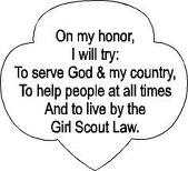 The Girl Scout Promise...