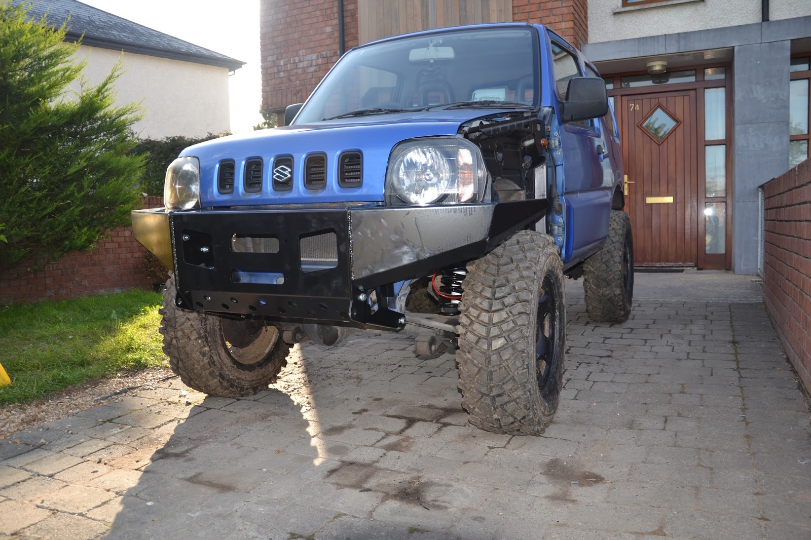 Suzuki Jimny Winch Bumper On