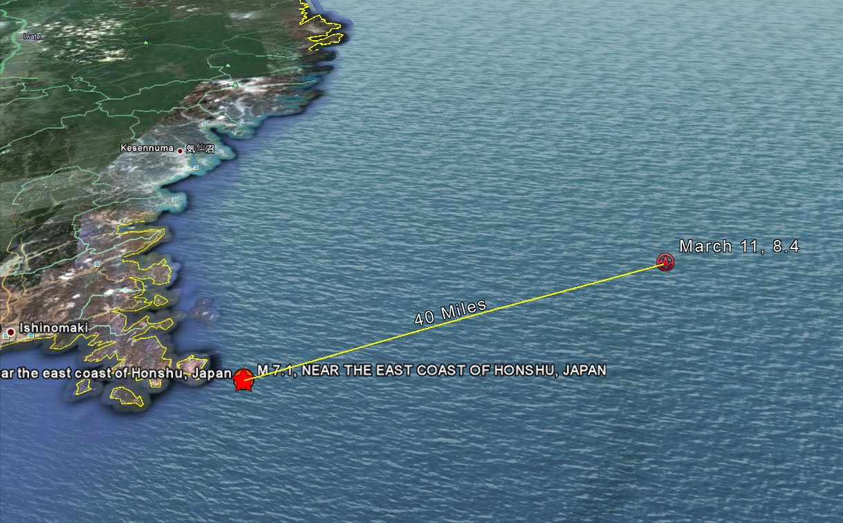 Japan+quake+epicenter