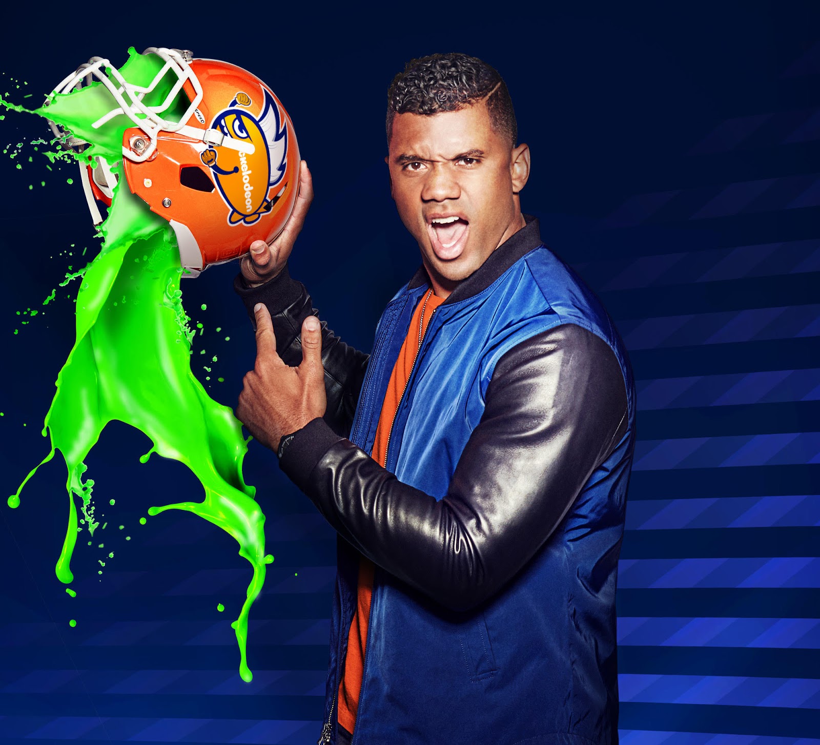 Kids' Choice Sports 2017: Russell Wilson Gets Slimed - (Video Clip