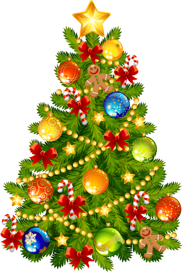 árboles de Navidad - Vector 3