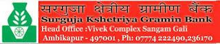 Surguja Kshetriya Gramin Bank Recruitment Jan 2013 Apply Online 