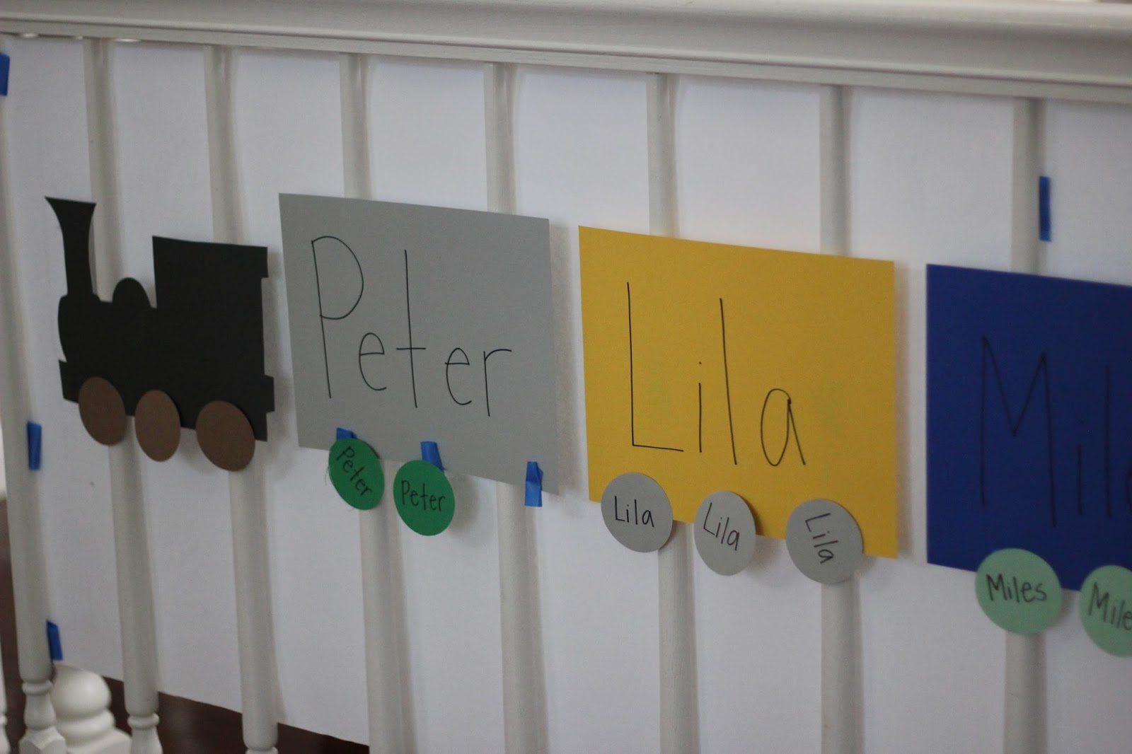 Toddler Approved! Train Name Matching Game