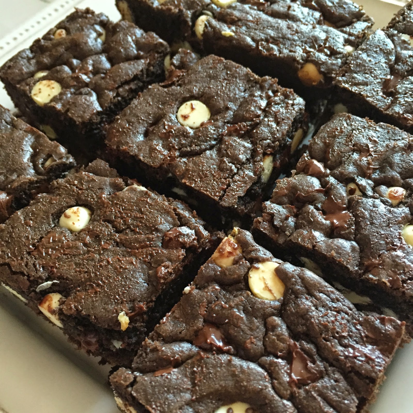 LIFE is better in PINK Triple Chocolate Cookie Bars