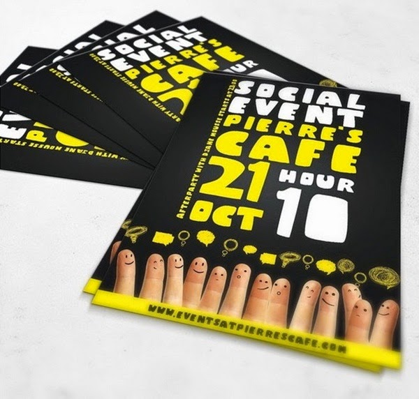 social event flyer