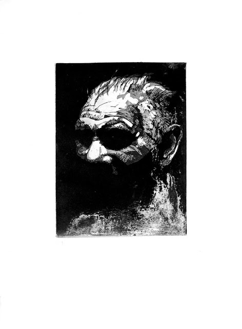 Mariano Espinosa. Grabado experimental Tesina 