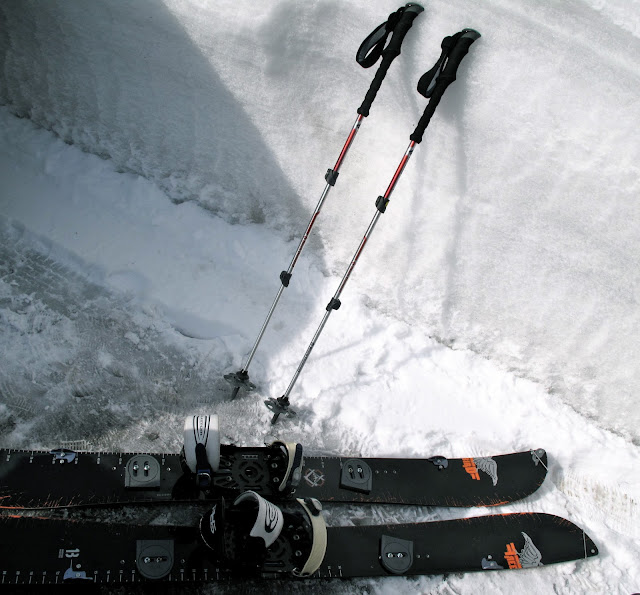 BoarderSan Burton Freebird Splitboard day.