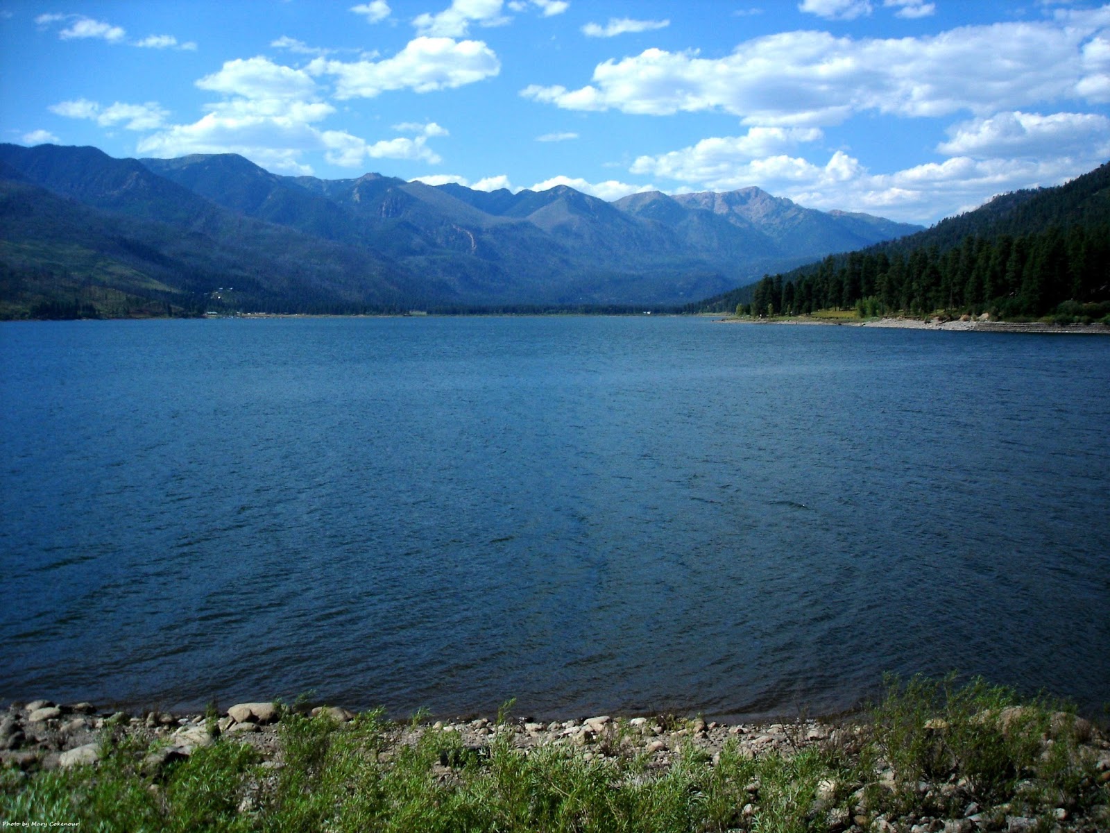 The Southwest Through Wide Brown Eyes Lovely Lake in the Little Valley