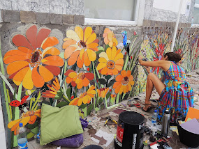 1st International Urban Mosaic Intervention - Stgo. Chile 2014