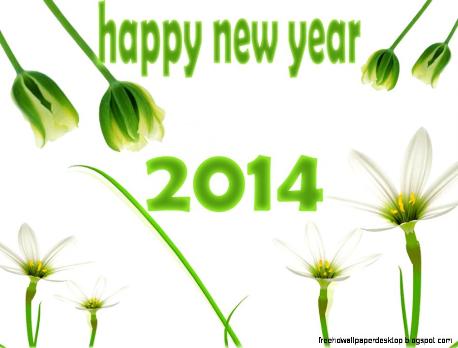 flower happy new year 2014 hd free wallpaper Free wallpapers flower happy new year 2014 hd free wallpaper Free wallpapers