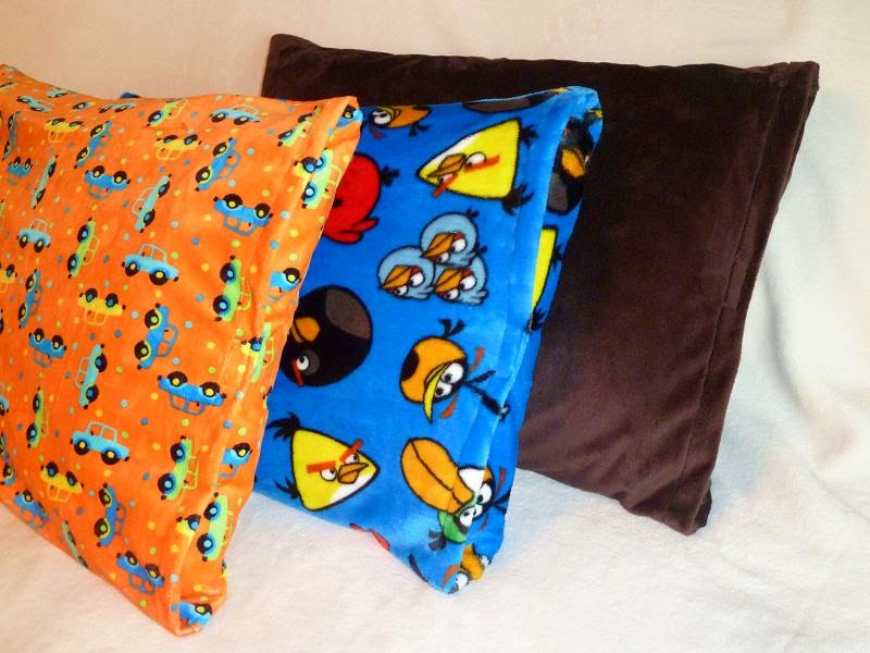 Quilt Kisses Minky Pillow Case Tutorial