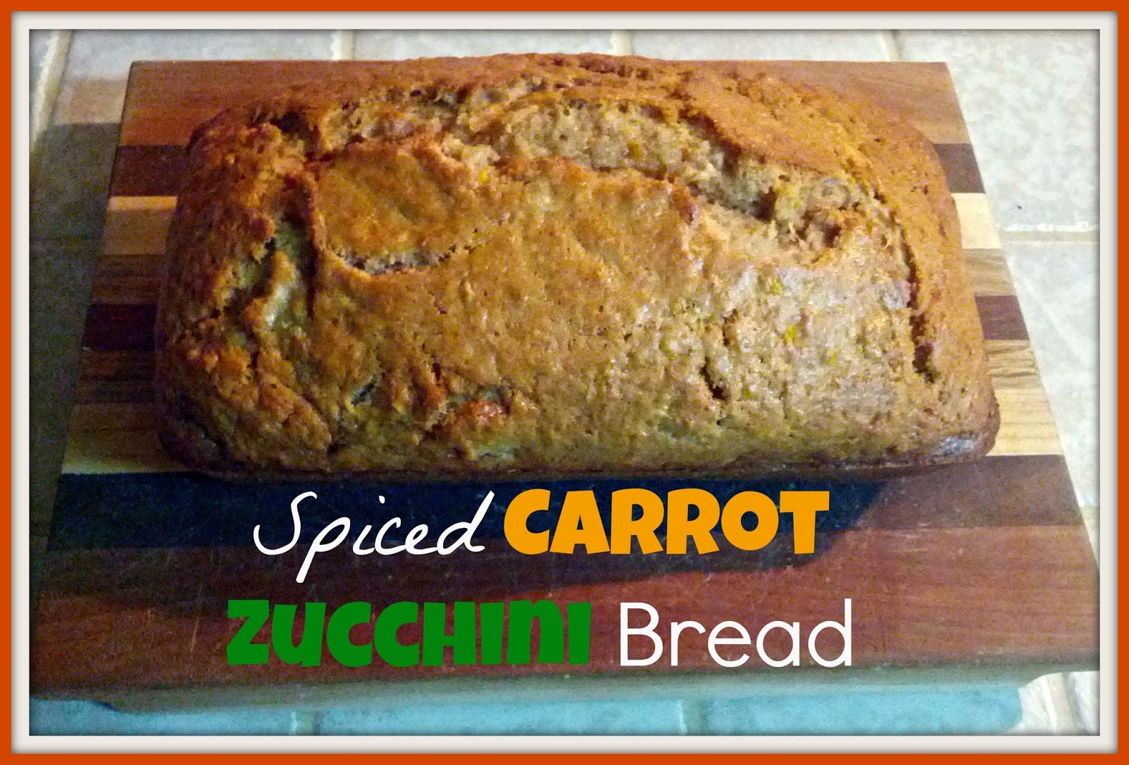 Spiced Carrot Zucchini Bread