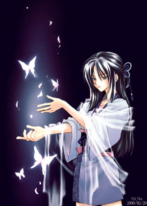 Heartbroken girl anime