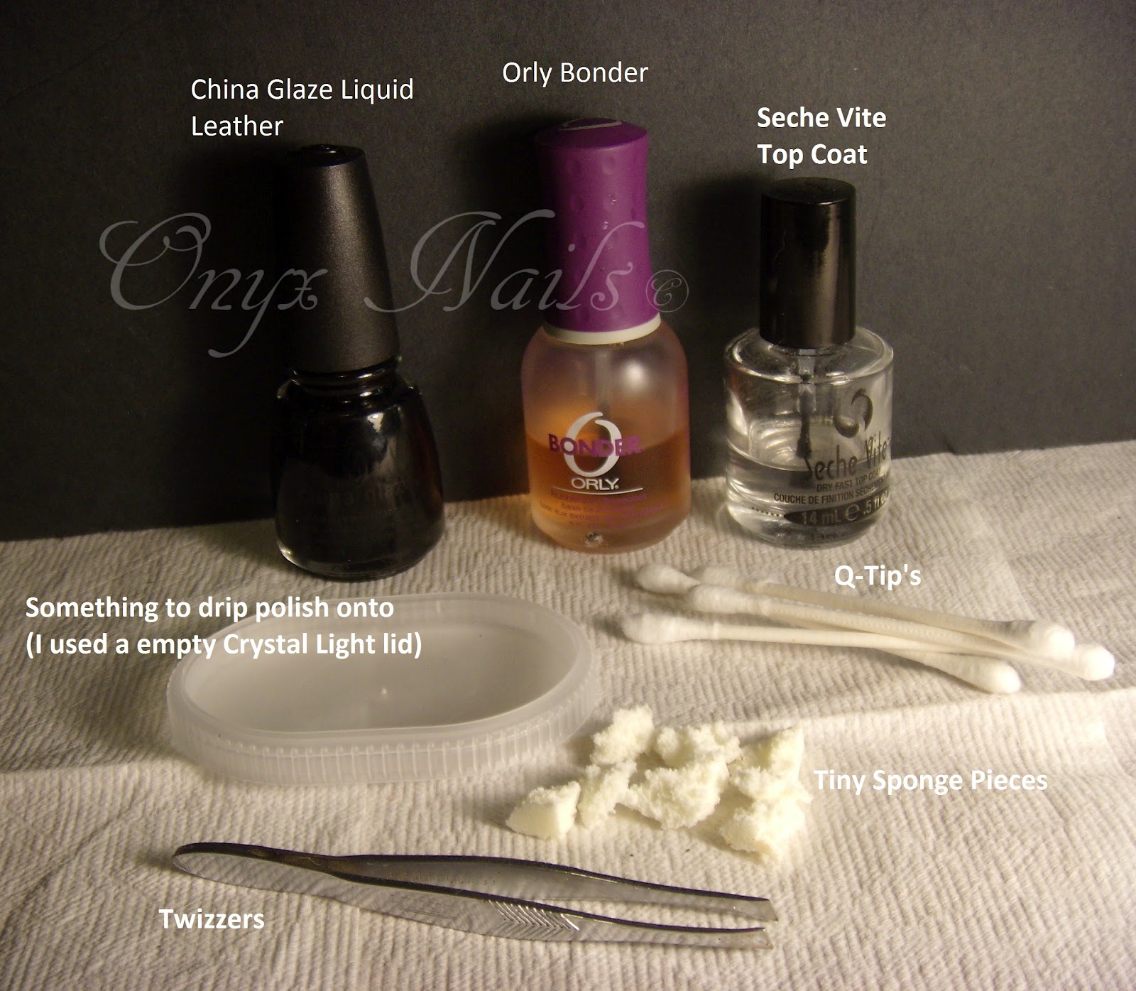 Nail art for beginners, Onyx Nail drying spray
