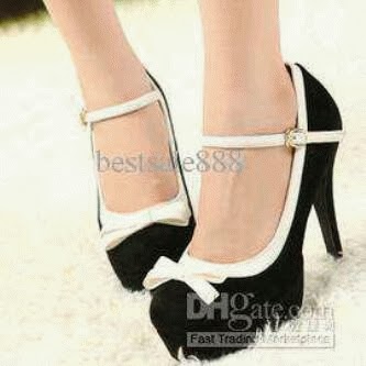 sepatu high heels suede pita putri sepatu high heels suede pita putri