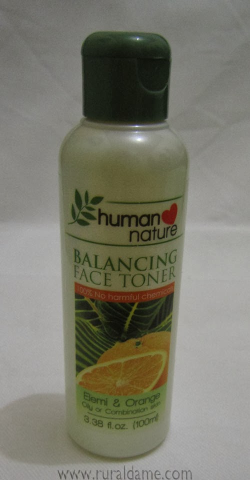 Review Human Nature Balancing Toner Rural Dame