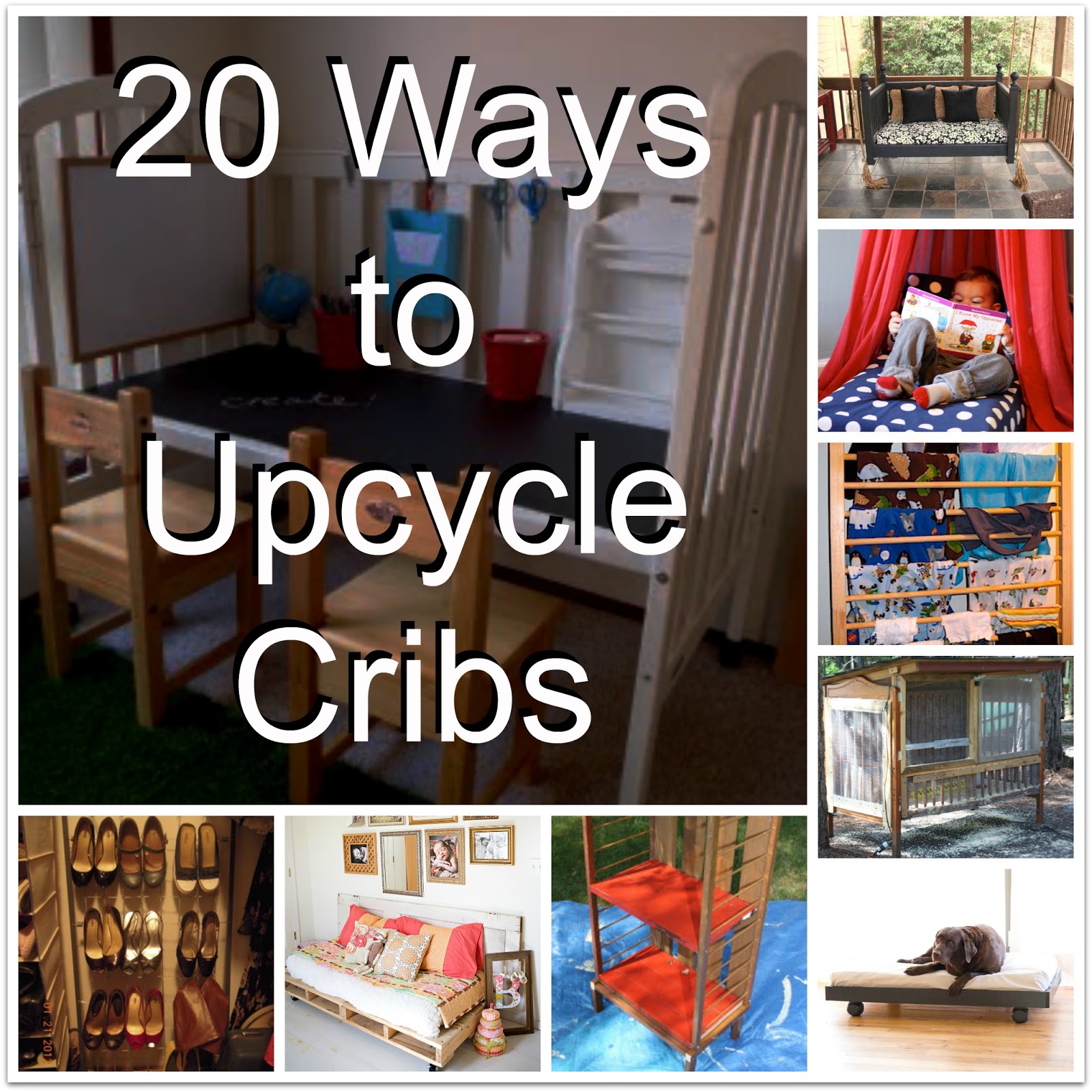 20 Ways to Upcycle a Crib
