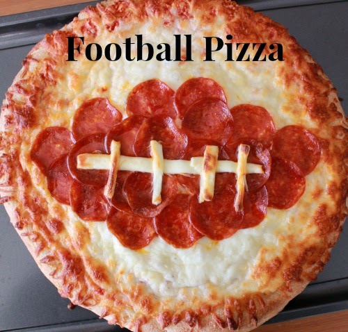 Football pizza