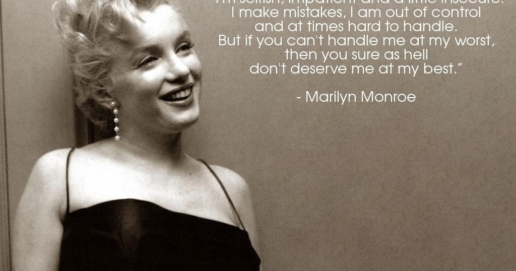 Frame the Phrase Marilyn Monroe quote