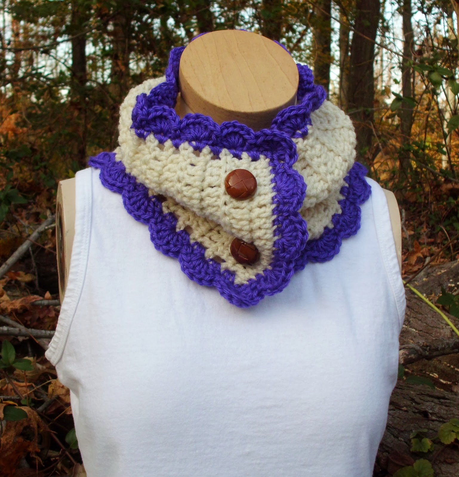 Rose Cottage Crochet: Crochet Neck Warmer Pattern Tutorial
