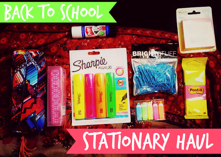 beauty in His name BACK TO SCHOOL University/College/School STATIONARY HAUL