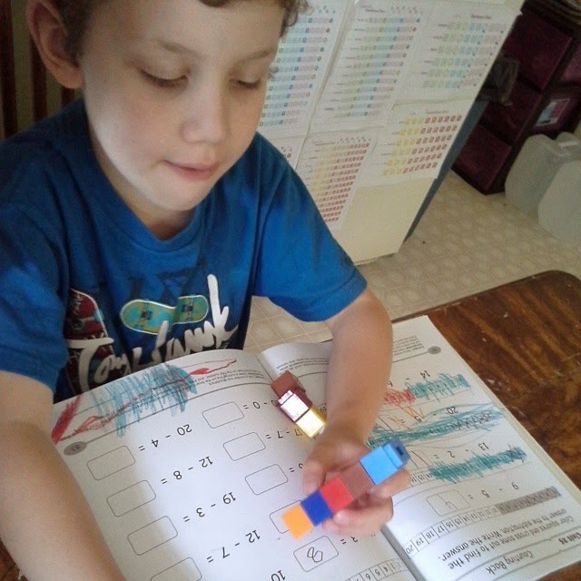 M is for Math Manipulatives The ABCs of Homeschooling {guest post