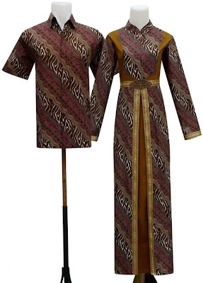Muslim Batik Modern Pita Tengah Sarimbit Baju Muslim Batik Modern Pita Tengah Sarimbit Baju