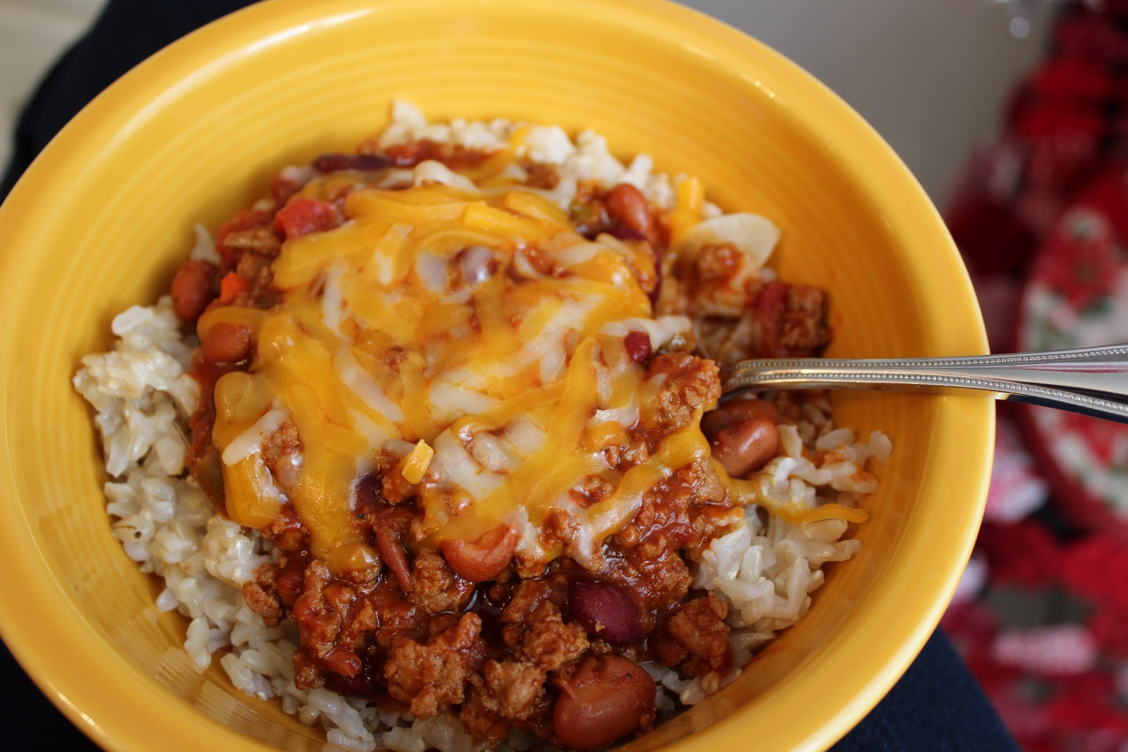 The Hungry Momma Turkey Chili & Brown Rice