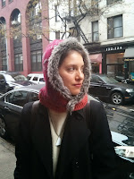 cozy snood hat