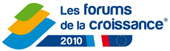 Les forums de la croissance : Bordeaux, Paris, Nantes, Lyon forum_de_la_croissance 2010 lyon nantes bordeaux paris conferences colloques entreprises