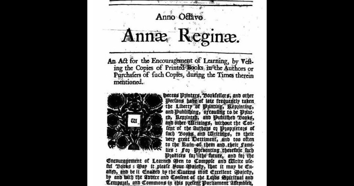 [ ] truth within lawful The British Statute of Anne