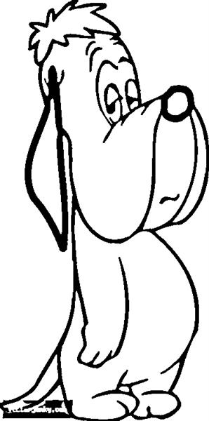 Cartoons Coloring Pages Droopy Coloring Pages
