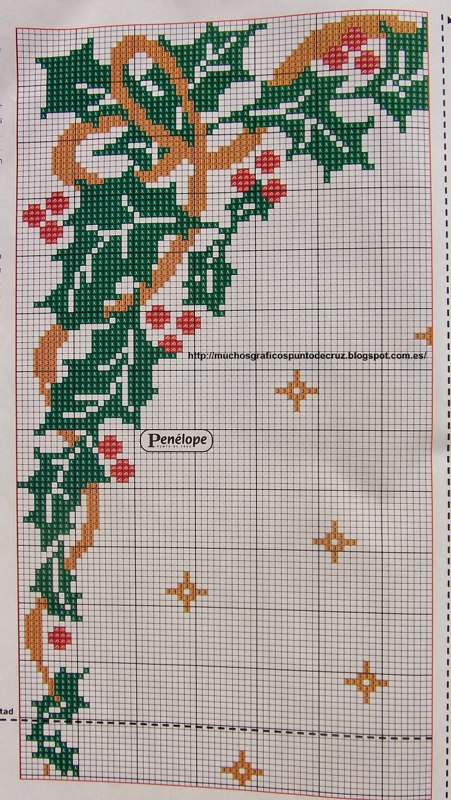 GRAFICOS PUNTO DE CRUZ GRATIS MANTEL Y CAMINO(28)