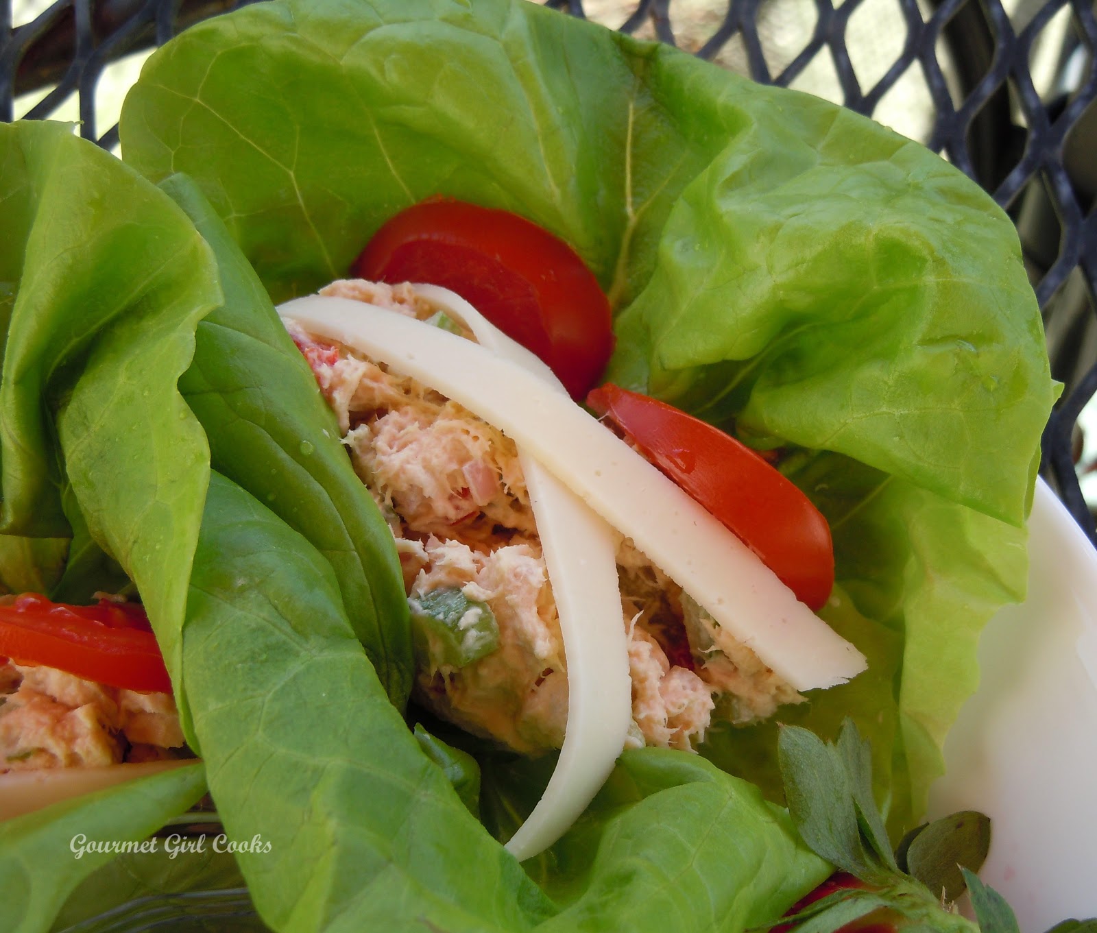 Gourmet Girl Cooks Today's Yummy Tuna Salad Rollups for Lunch...
