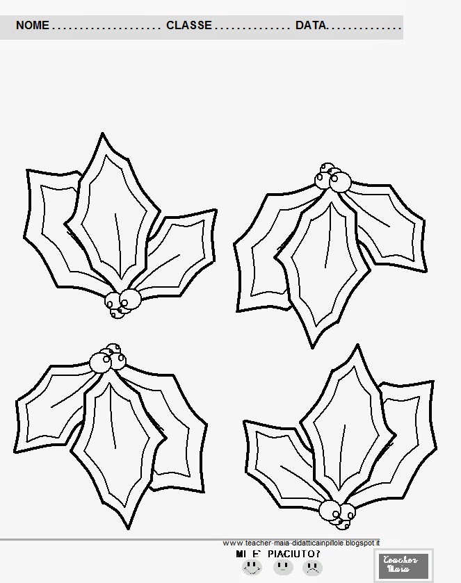 Teacher Maia- Il blog della maestra Maia: Natale-Disegni ...