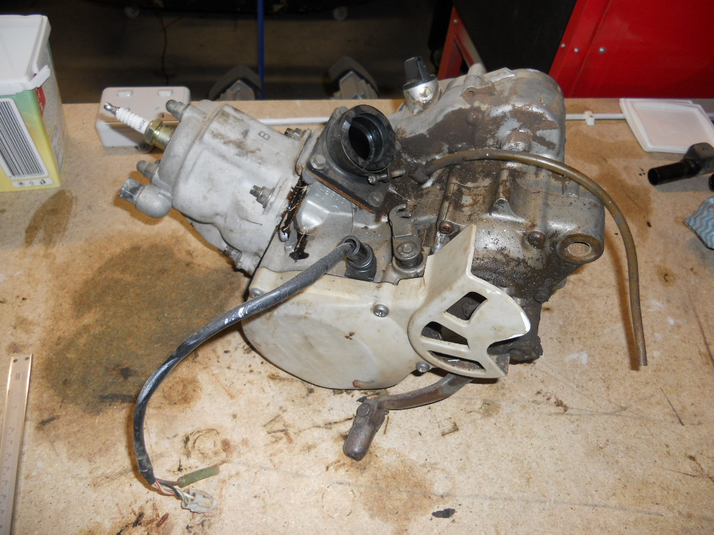 Glenn's Garage YZ80 Engine