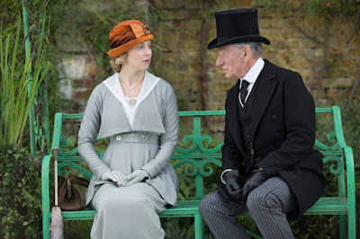 Ian McKellen and Hattie Morahan in Mr. Holmes