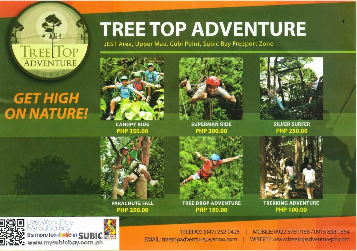 Tree Top Adventure Subic Team Building IamACEsome