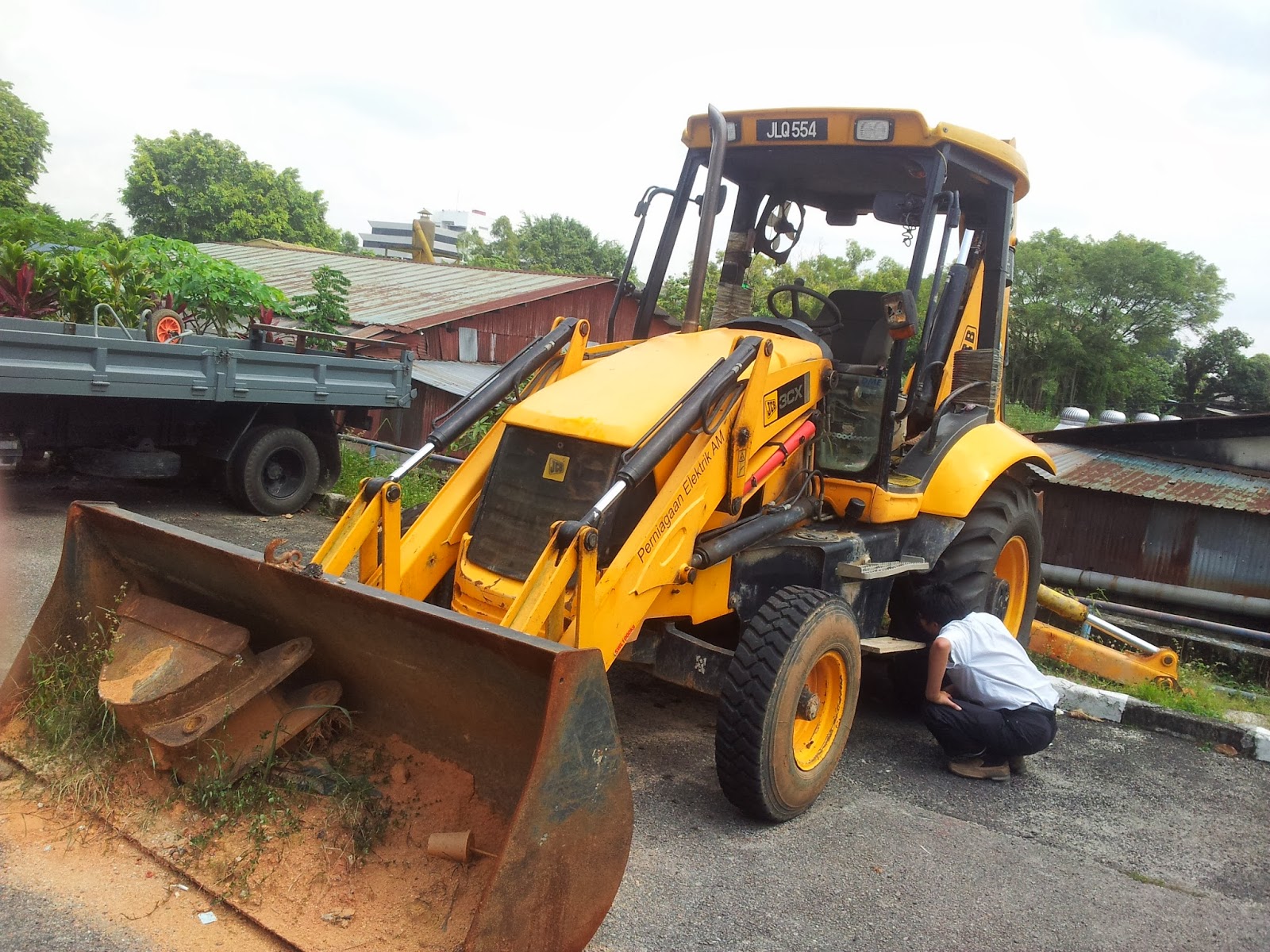Construction Equipment JCB 3CX Backhoe Loader ..year 2008